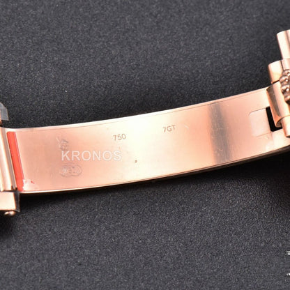 Daydate 40mm Brown Dial Diamond Marker A3235 - Authentic Movement
