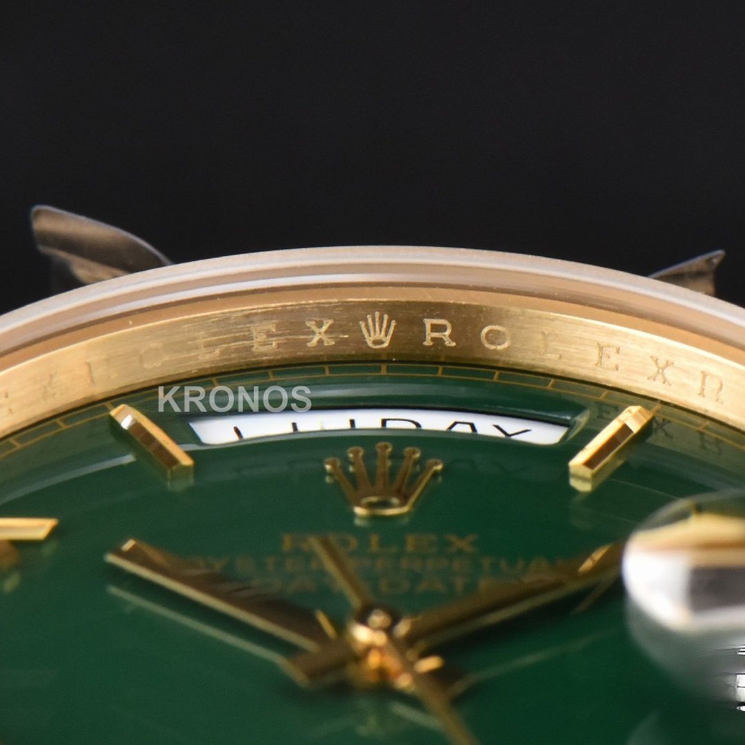 Daydate 40mm Green Dial - Authentic Movement