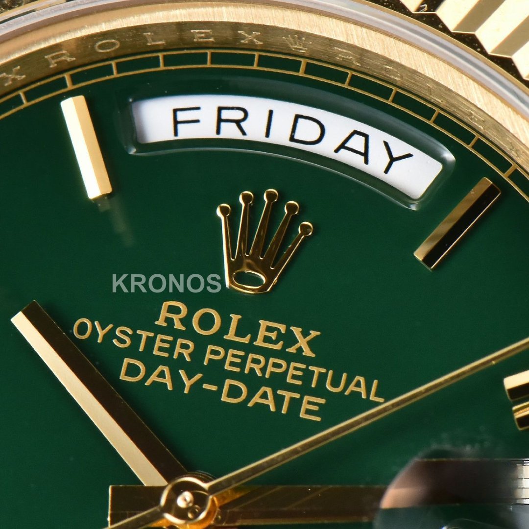 Daydate 40mm Green Dial - Authentic Movement
