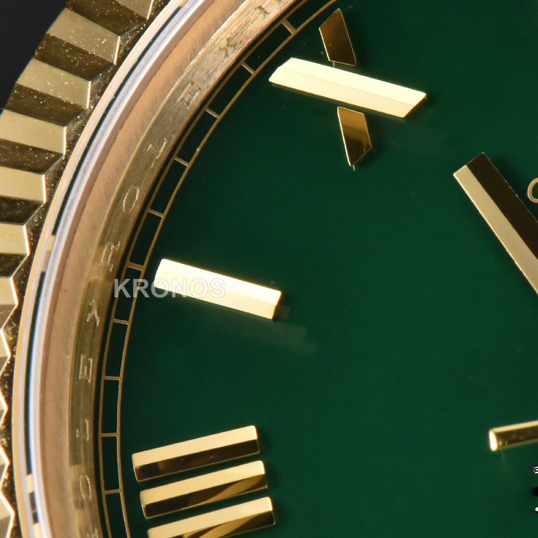 Daydate 40mm Green Dial - Authentic Movement