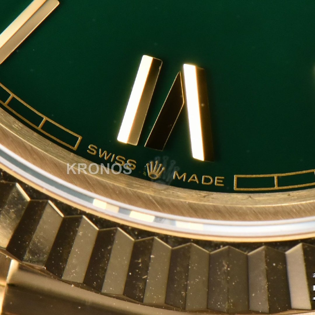 Daydate 40mm Green Dial - Authentic Movement