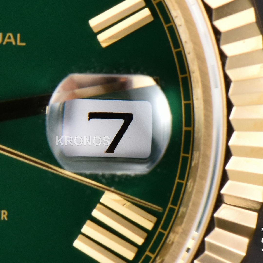 Daydate 40mm Green Dial - Authentic Movement