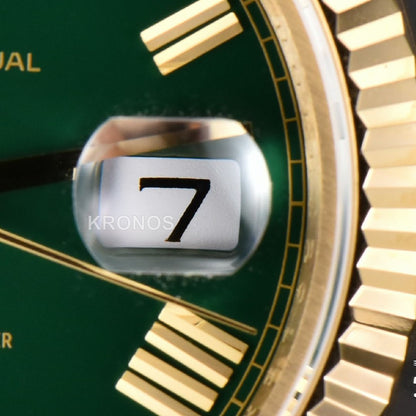 Daydate 40mm Green Dial - Authentic Movement