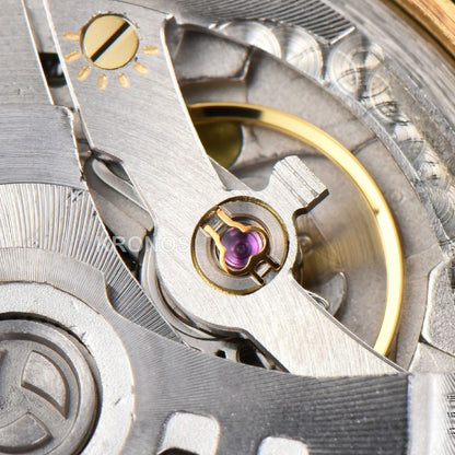 Daydate 40mm Black Dial Diamond Authentic Movement