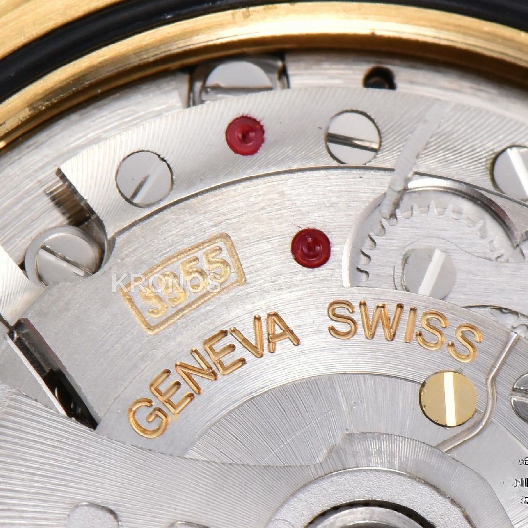 Daydate 40mm Black Dial Diamond Authentic Movement