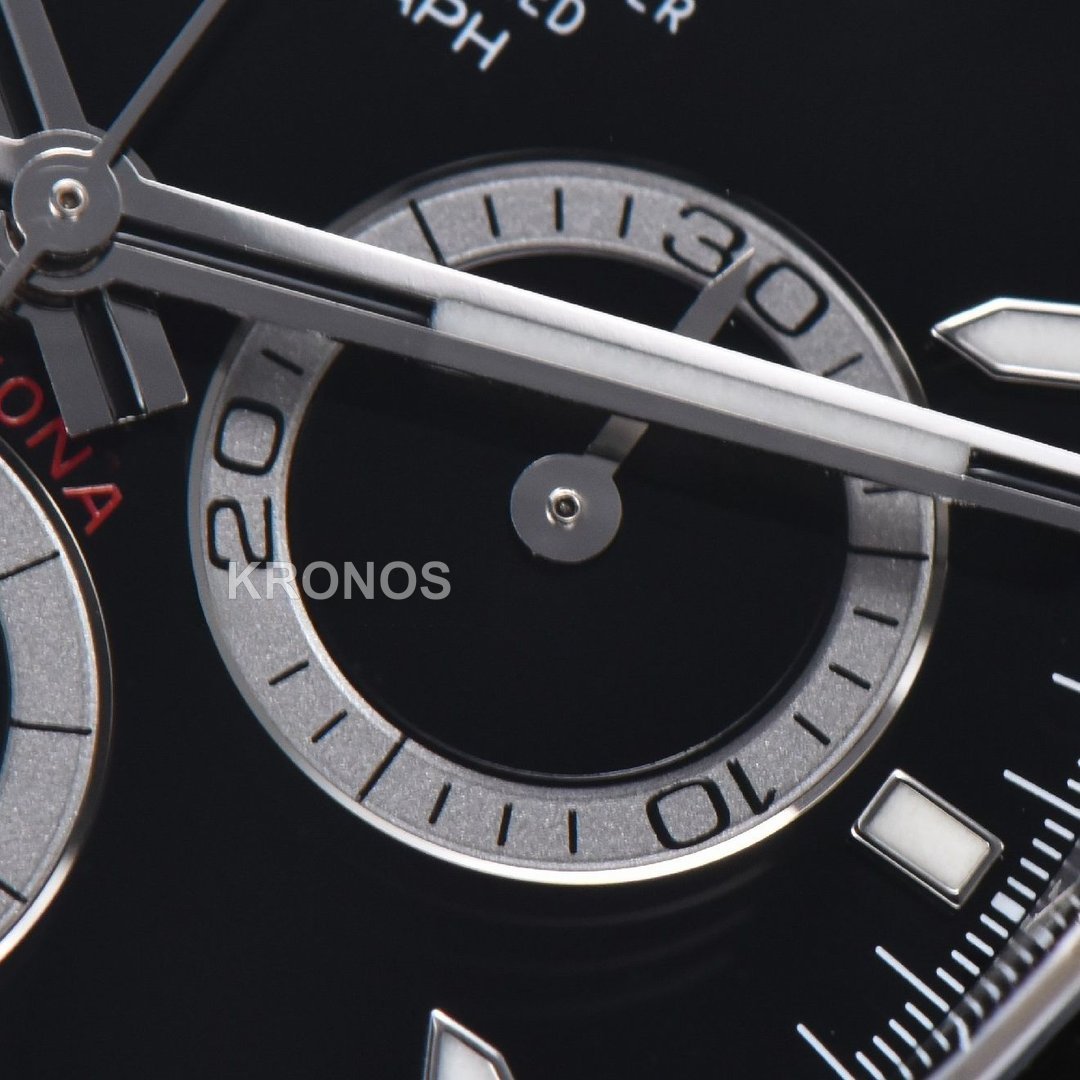 Daytona 40mm Black Dial Black - Authentic Movement