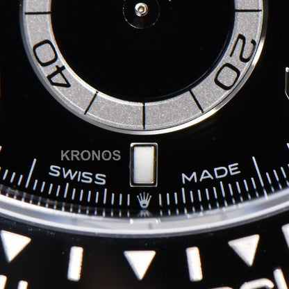 Daytona 40mm Black Dial Black - Authentic Movement