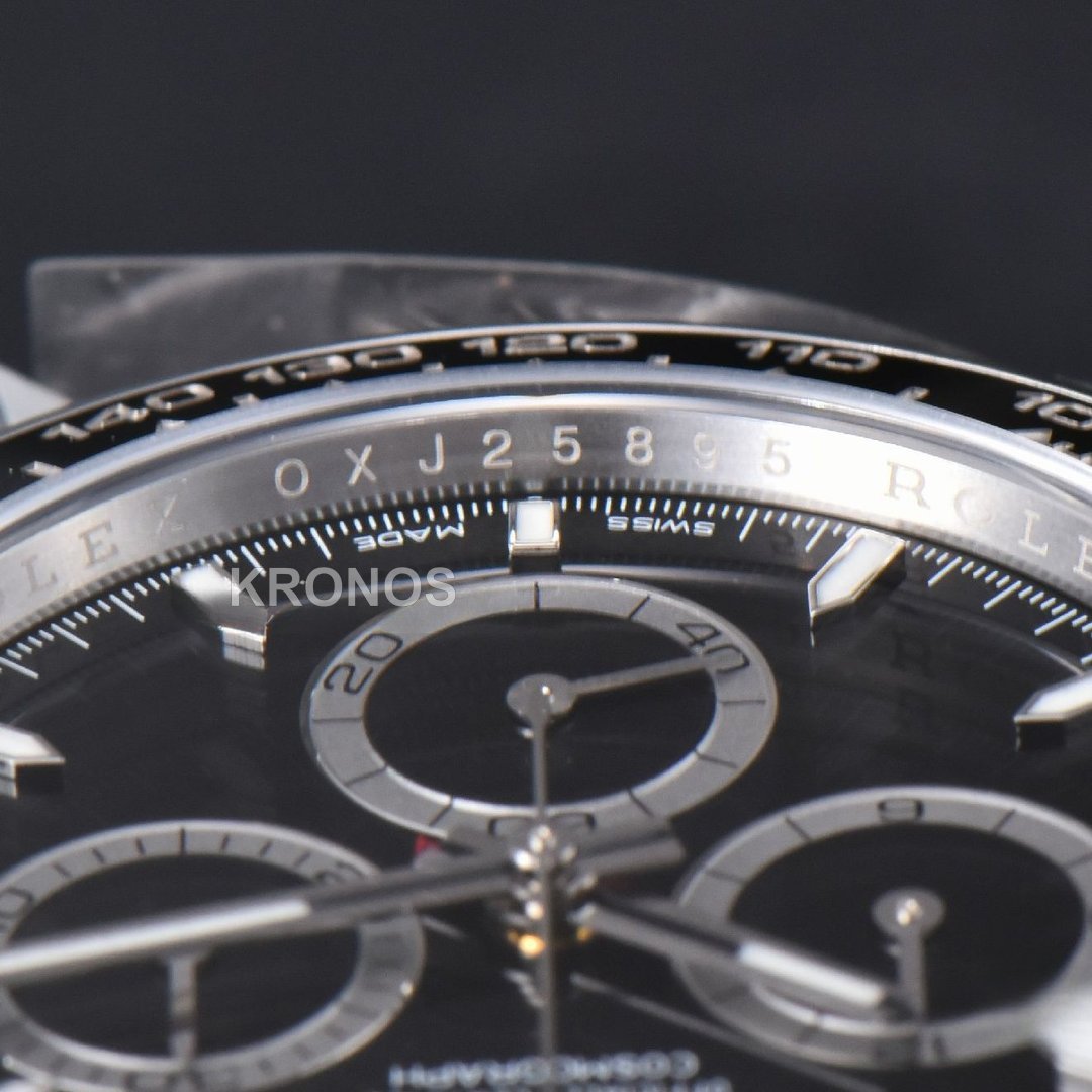 Daytona 40mm Black Dial Black - Authentic Movement