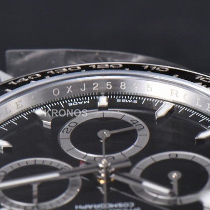 Daytona 40mm Black Dial Black - Authentic Movement