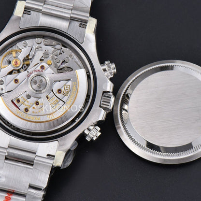Daytona 40mm Black Dial Black - Authentic Movement
