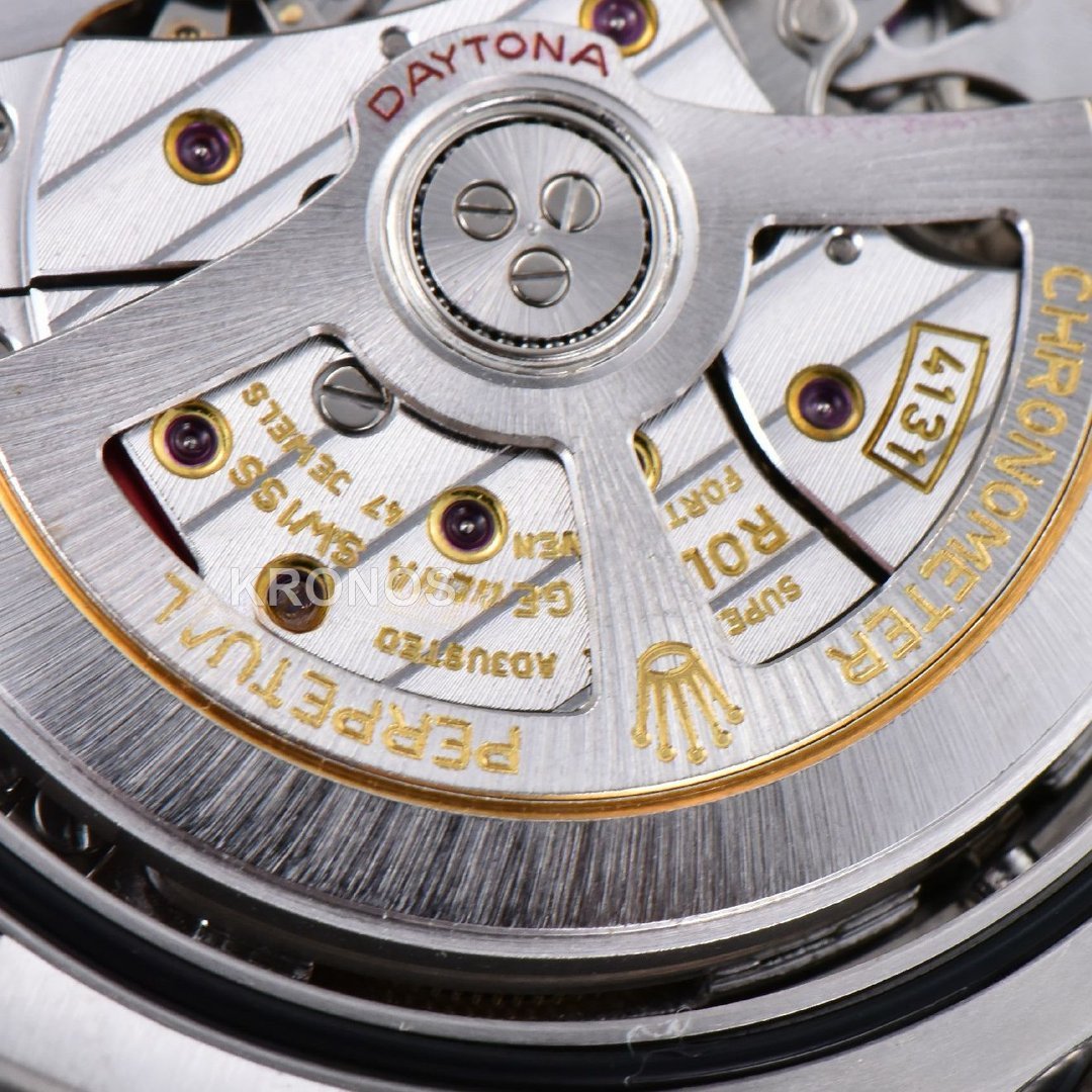 Daytona 40mm Black Dial Black - Authentic Movement