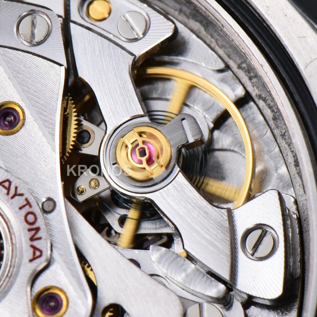 Daytona 40mm Black Dial Black - Authentic Movement