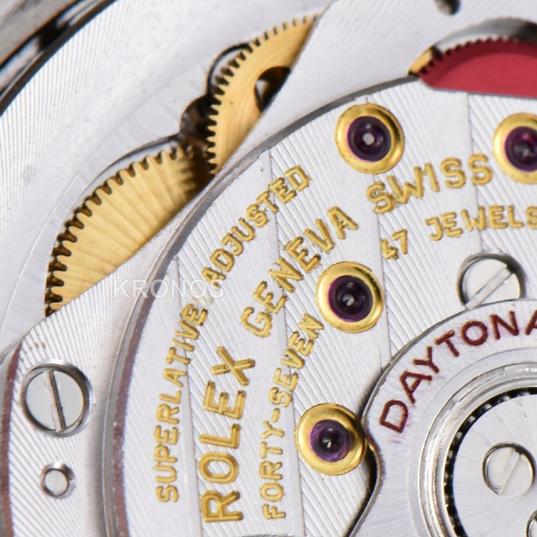 Daytona 40mm Black Dial Black - Authentic Movement