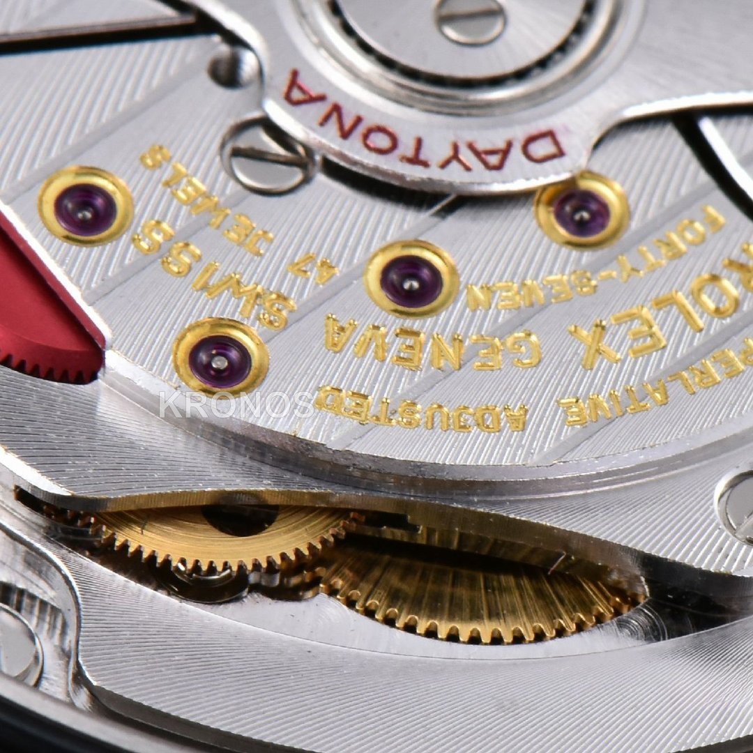 Daytona 40mm Black Dial Black - Authentic Movement