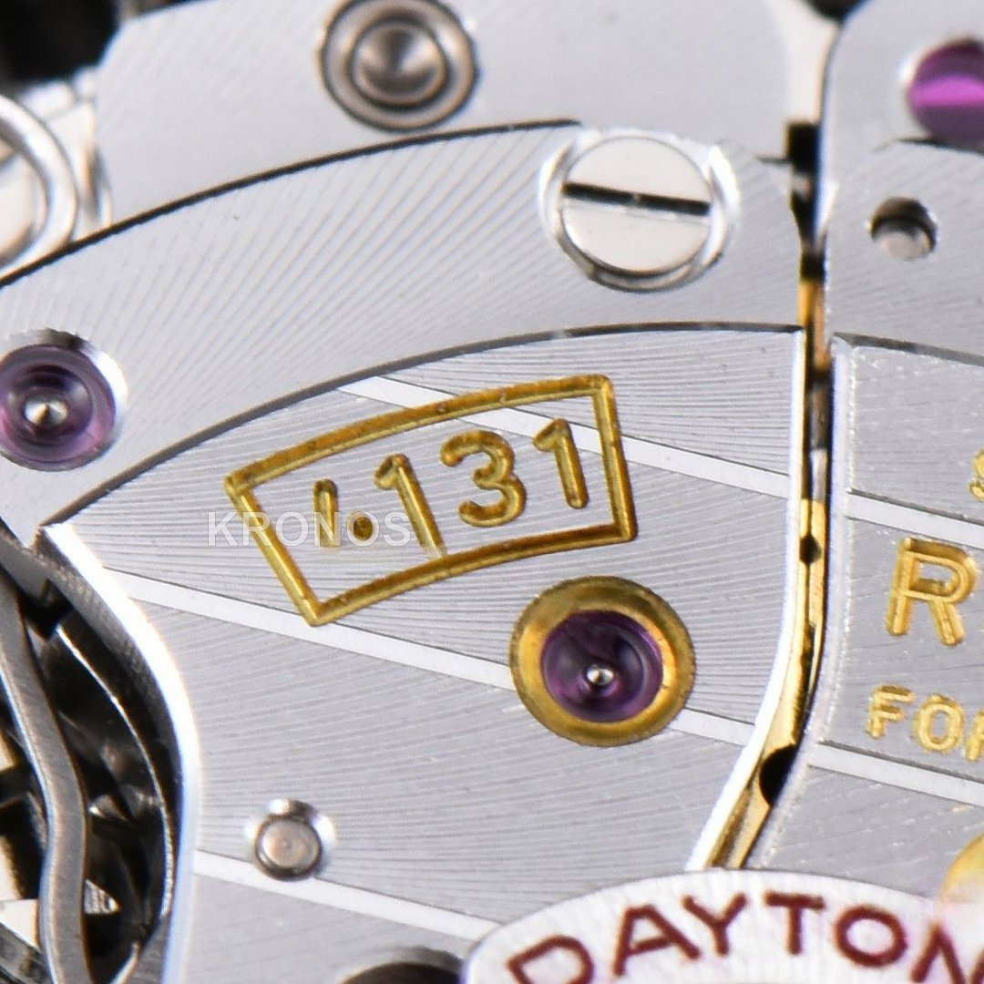 Daytona 40mm Black Dial Black - Authentic Movement