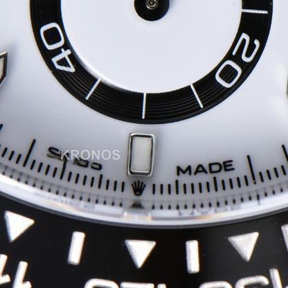 Daytona 40mm Panda White Dial Black - Authentic Movement