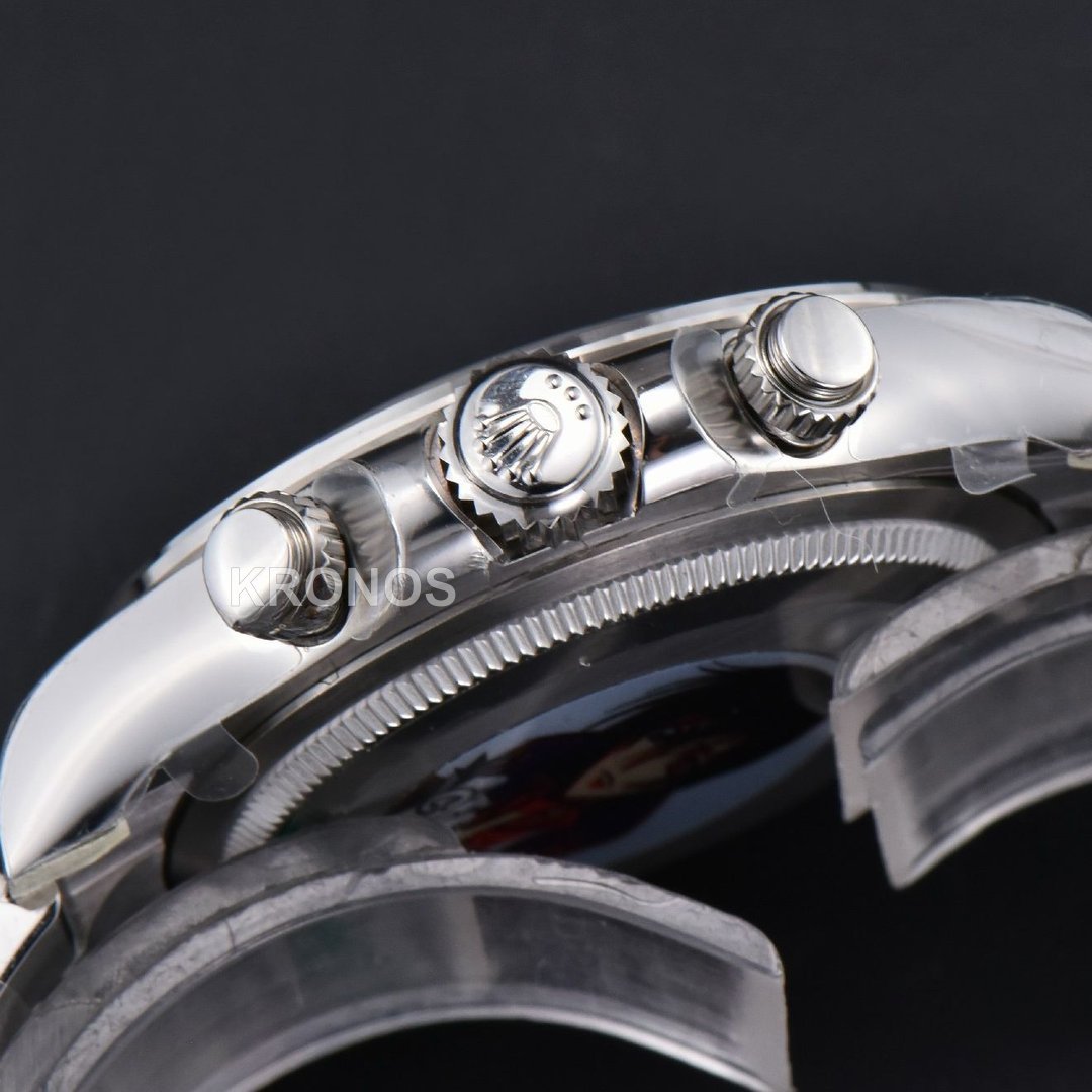 Daytona 40mm Panda White Dial Black - Authentic Movement