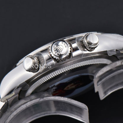 Daytona 40mm Panda White Dial Black - Authentic Movement
