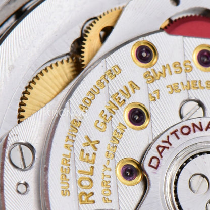 Daytona 40mm Panda White Dial Black - Authentic Movement