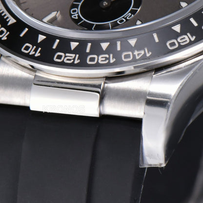 Daytona 40mm Gray Dial Black Oysterflex Strap - Authentic Movement