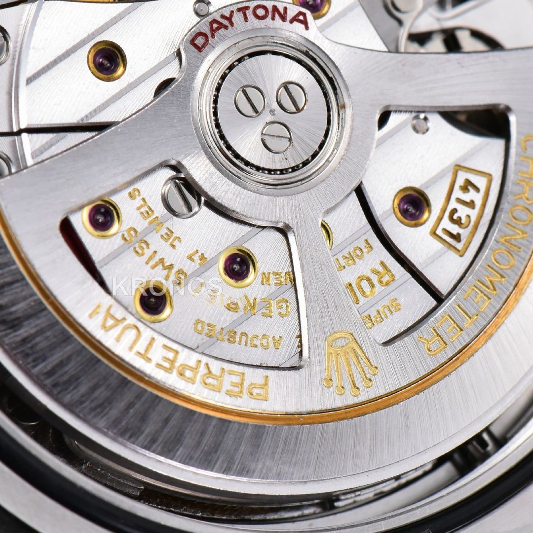 Daytona 40mm Gray Dial Black Oysterflex Strap - Authentic Movement