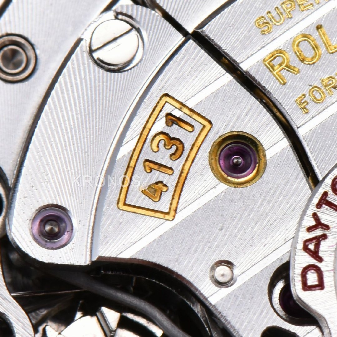 Daytona 40mm Gray Dial Black Oysterflex Strap - Authentic Movement