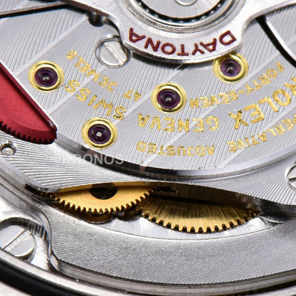 Daytona 40mm Gray Dial Black Oysterflex Strap - Authentic Movement