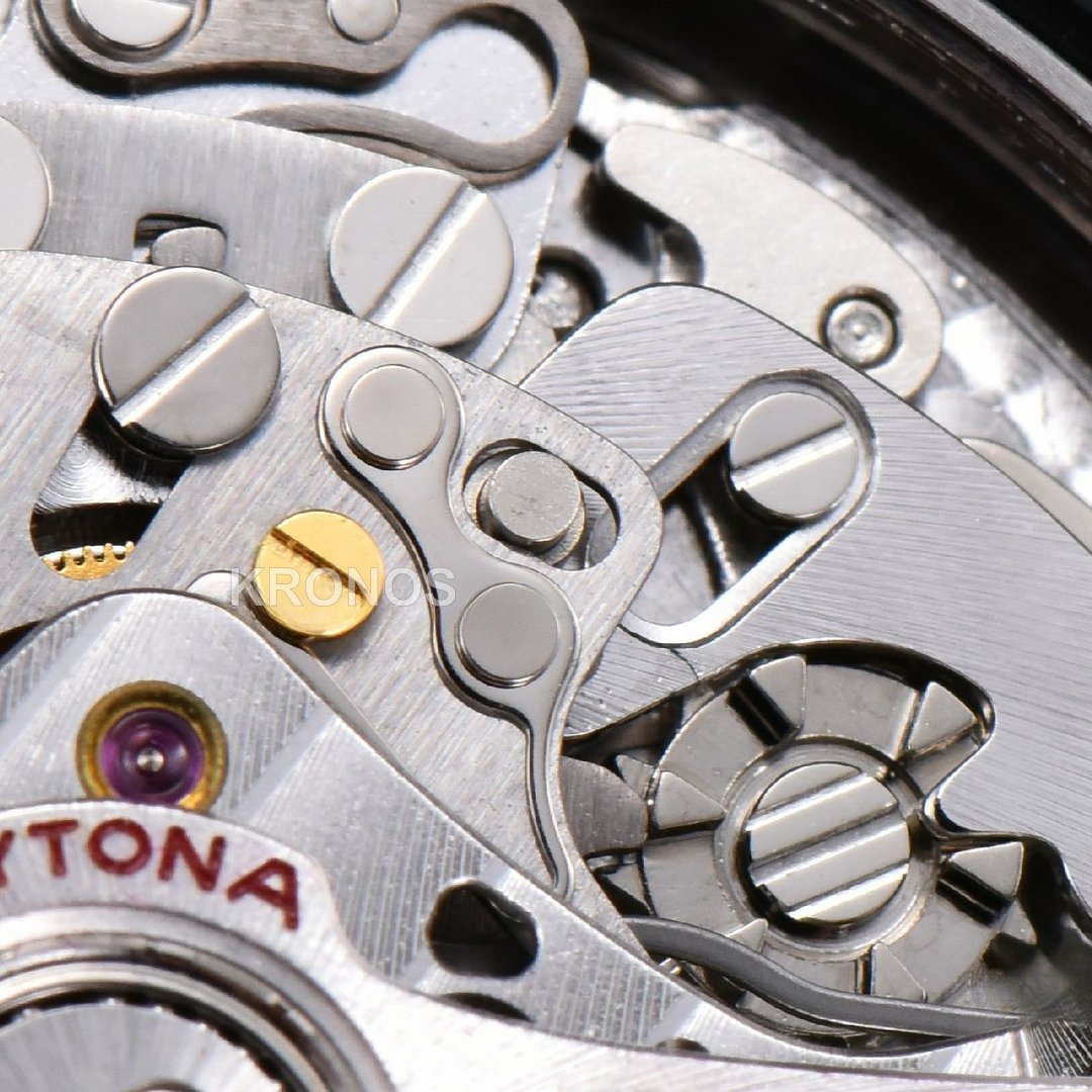 Daytona 40mm Gray Dial Black Oysterflex Strap - Authentic Movement