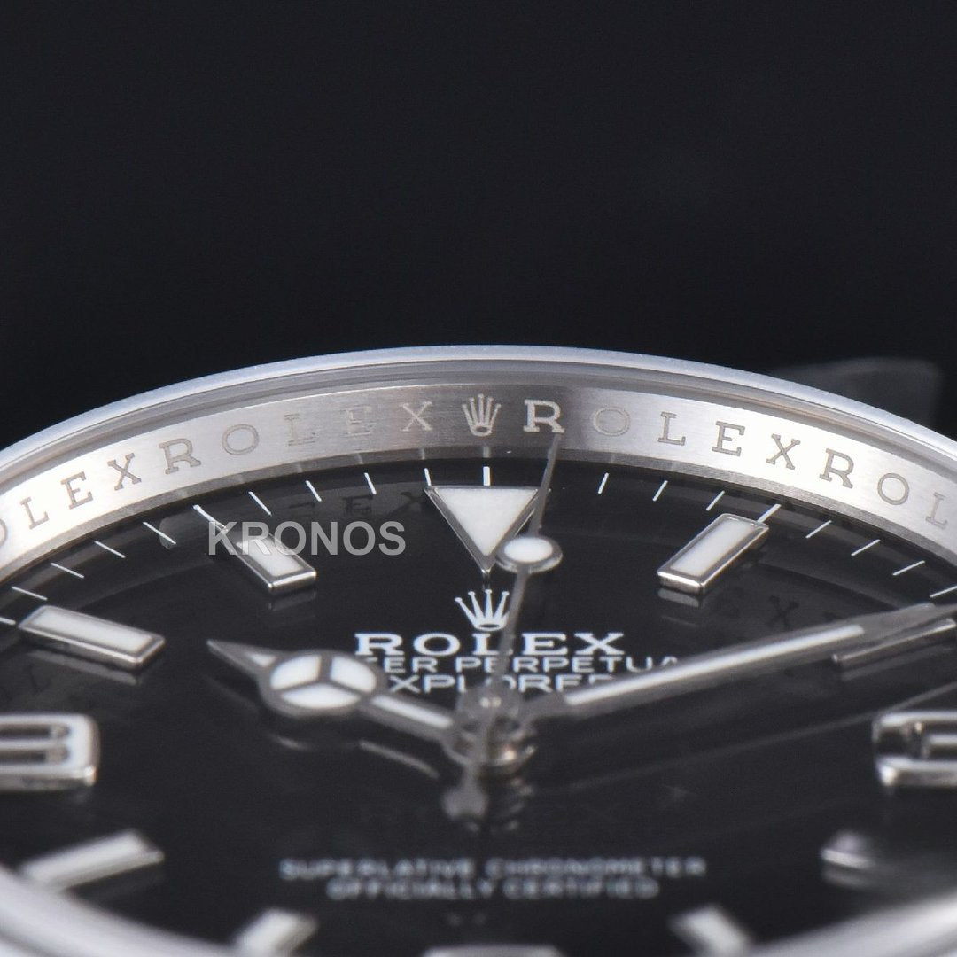 Explorer I 36mm Black Dial - Authentic Movement