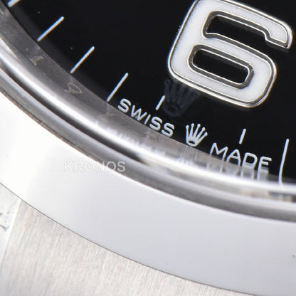 Explorer I 36mm Black Dial - Authentic Movement