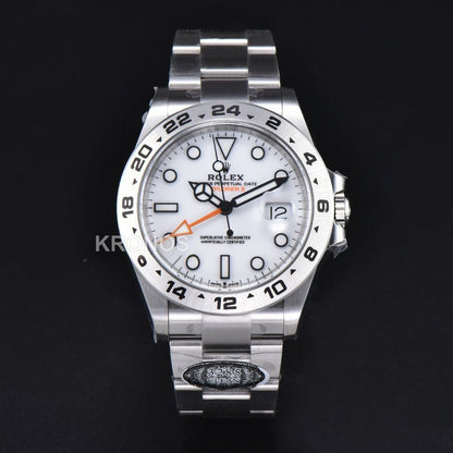Explorer II 42mm White Dial Chs - Authentic Movement