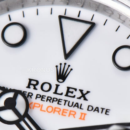 Explorer II 42mm White Dial Chs - Authentic Movement