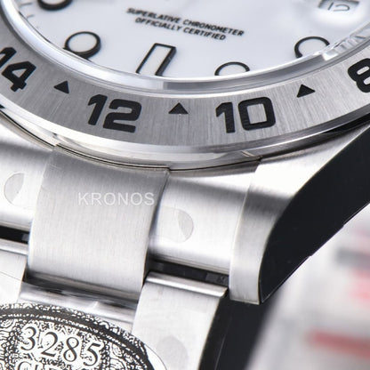 Explorer II 42mm White Dial Chs - Authentic Movement