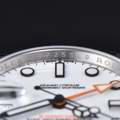 Explorer II 42mm White Dial Chs - Authentic Movement