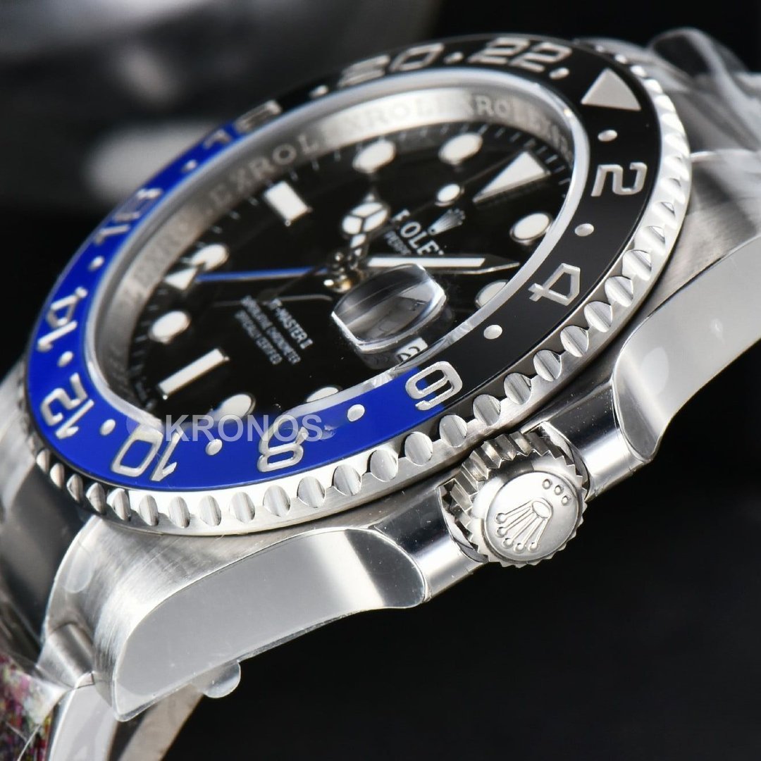 GMT Master II Black Blue Ceramic - Authentic Movement