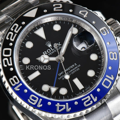 GMT Master II Black Blue Ceramic - Authentic Movement