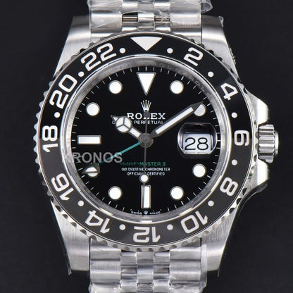 GMT Master II 40mm Blackgray Black Dial - Authentic Movement