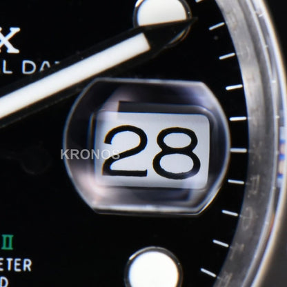 GMT Master II 40mm Blackgray Black Dial - Authentic Movement