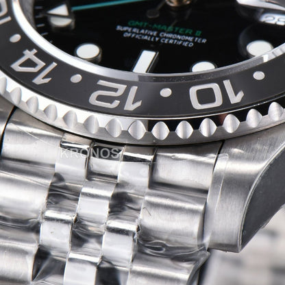 GMT Master II 40mm Blackgray Black Dial - Authentic Movement