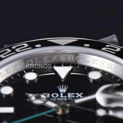 GMT Master II 40mm Blackgray Black Dial - Authentic Movement