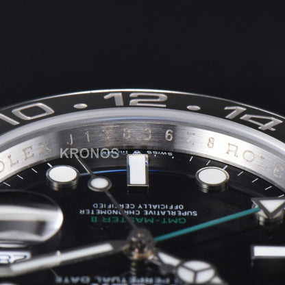 GMT Master II 40mm Blackgray Black Dial - Authentic Movement