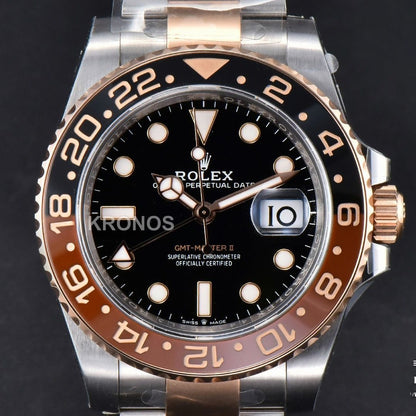 GMT Master II Chnr 40mm Rgss Blackbrown Ceramic - Authentic Movement