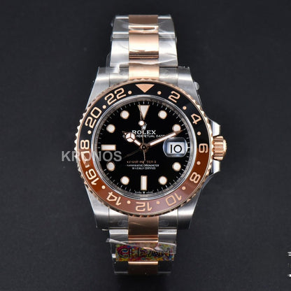 GMT Master II Chnr 40mm Rgss Blackbrown Ceramic - Authentic Movement