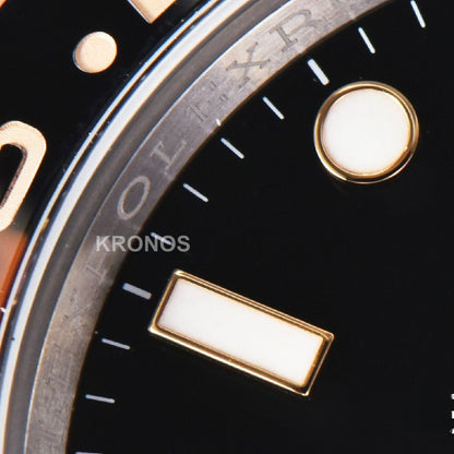 GMT Master II Chnr 40mm Rgss Blackbrown Ceramic - Authentic Movement