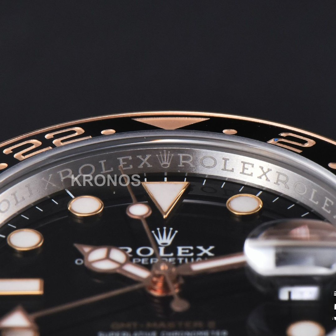 GMT Master II Chnr 40mm Rgss Blackbrown Ceramic - Authentic Movement