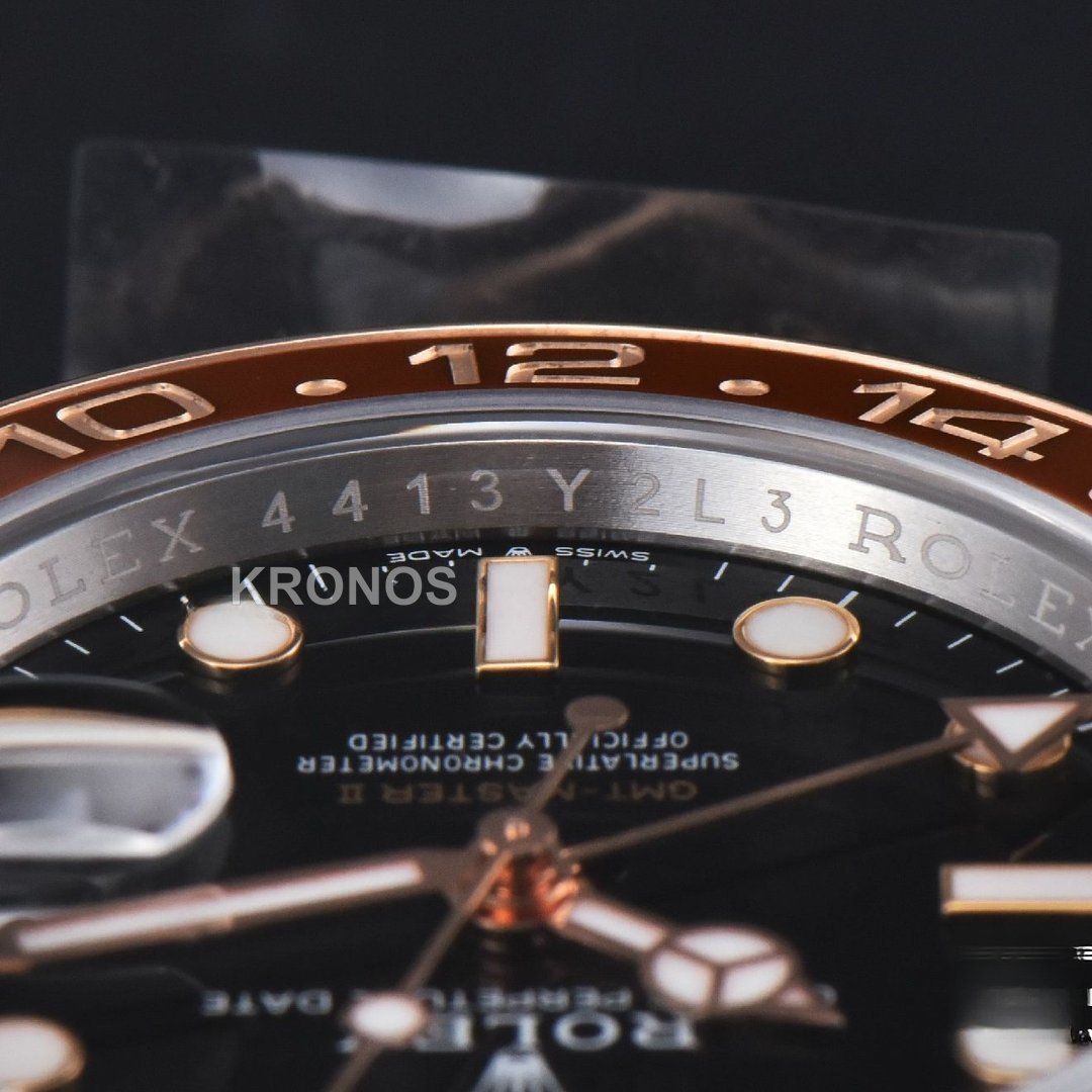 GMT Master II Chnr 40mm Rgss Blackbrown Ceramic - Authentic Movement