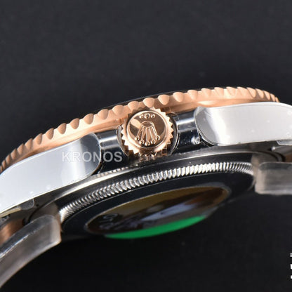 GMT Master II Chnr 40mm Rgss Blackbrown Ceramic - Authentic Movement
