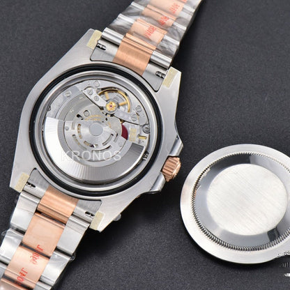 GMT Master II Chnr 40mm Rgss Blackbrown Ceramic - Authentic Movement
