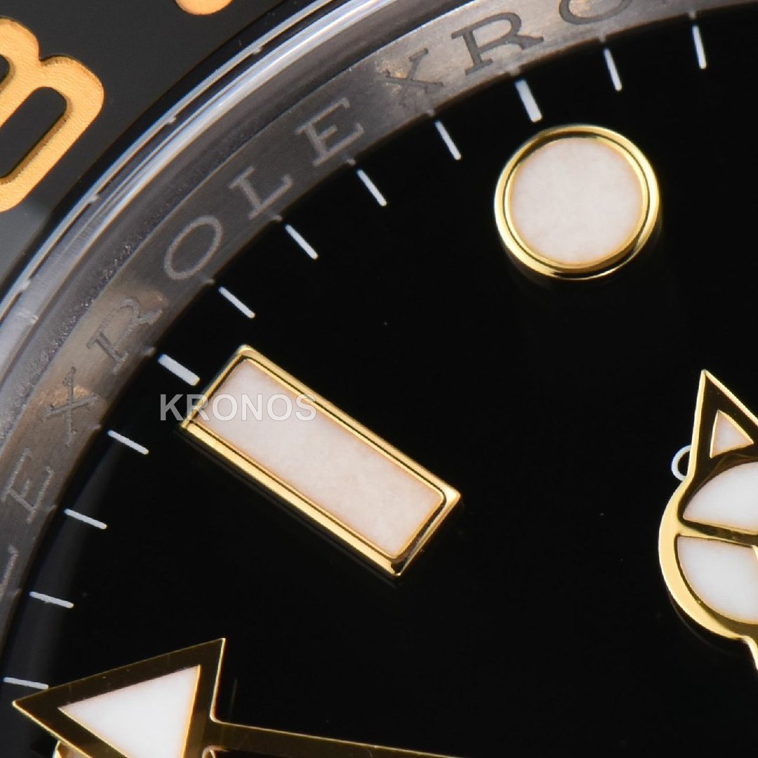 GMT Master II 40mm Blackgray Black Dial - Authentic Movement