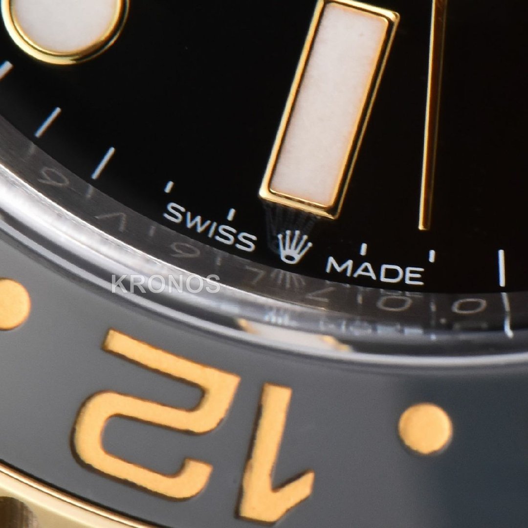 GMT Master II 40mm Blackgray Black Dial - Authentic Movement